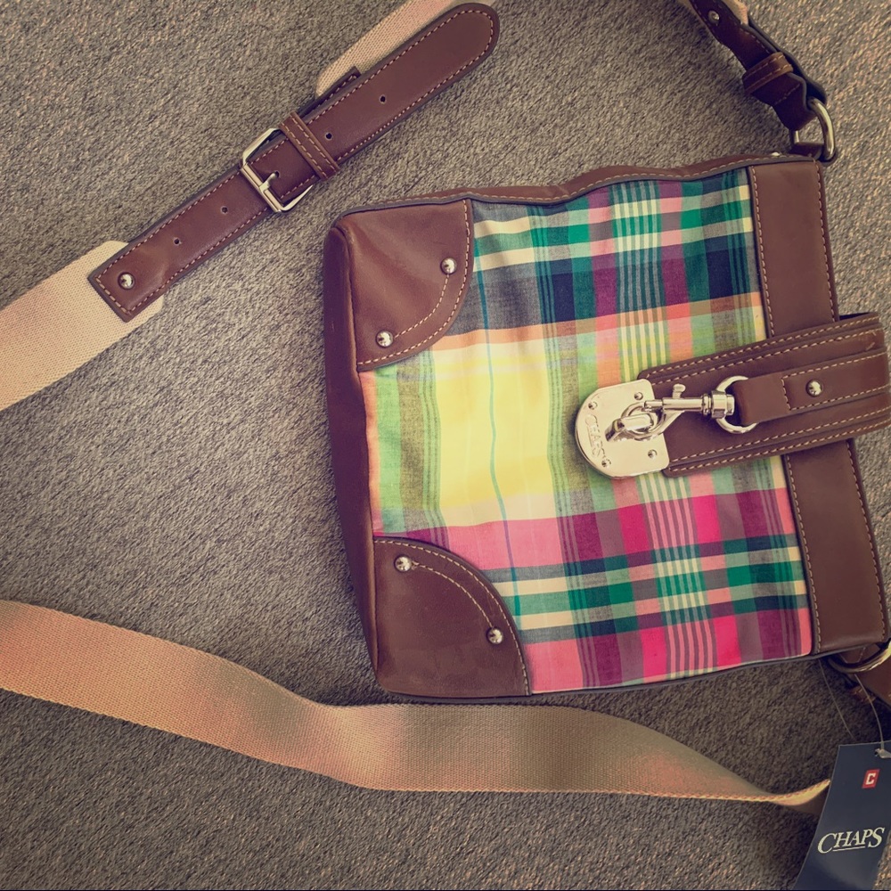 Chaps crossbody purse